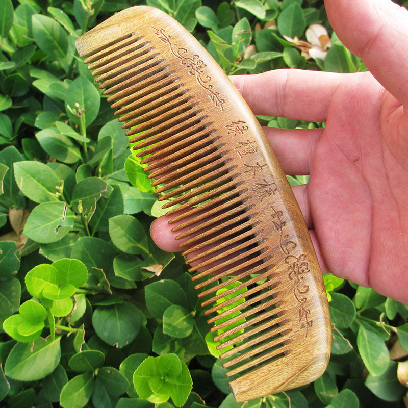 Massage Head Thickened Small Wide Tooth Hair Brushes & Combs