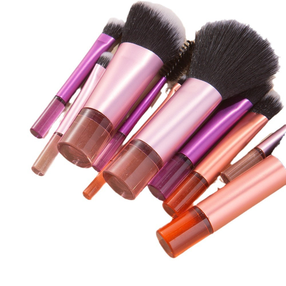 Mini Travel Portable Brush Suit Powder Makeup Brushes Accessories