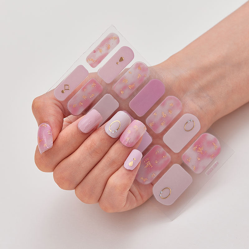 Source Technology Laser Gilding Full Priority Nail Stickers