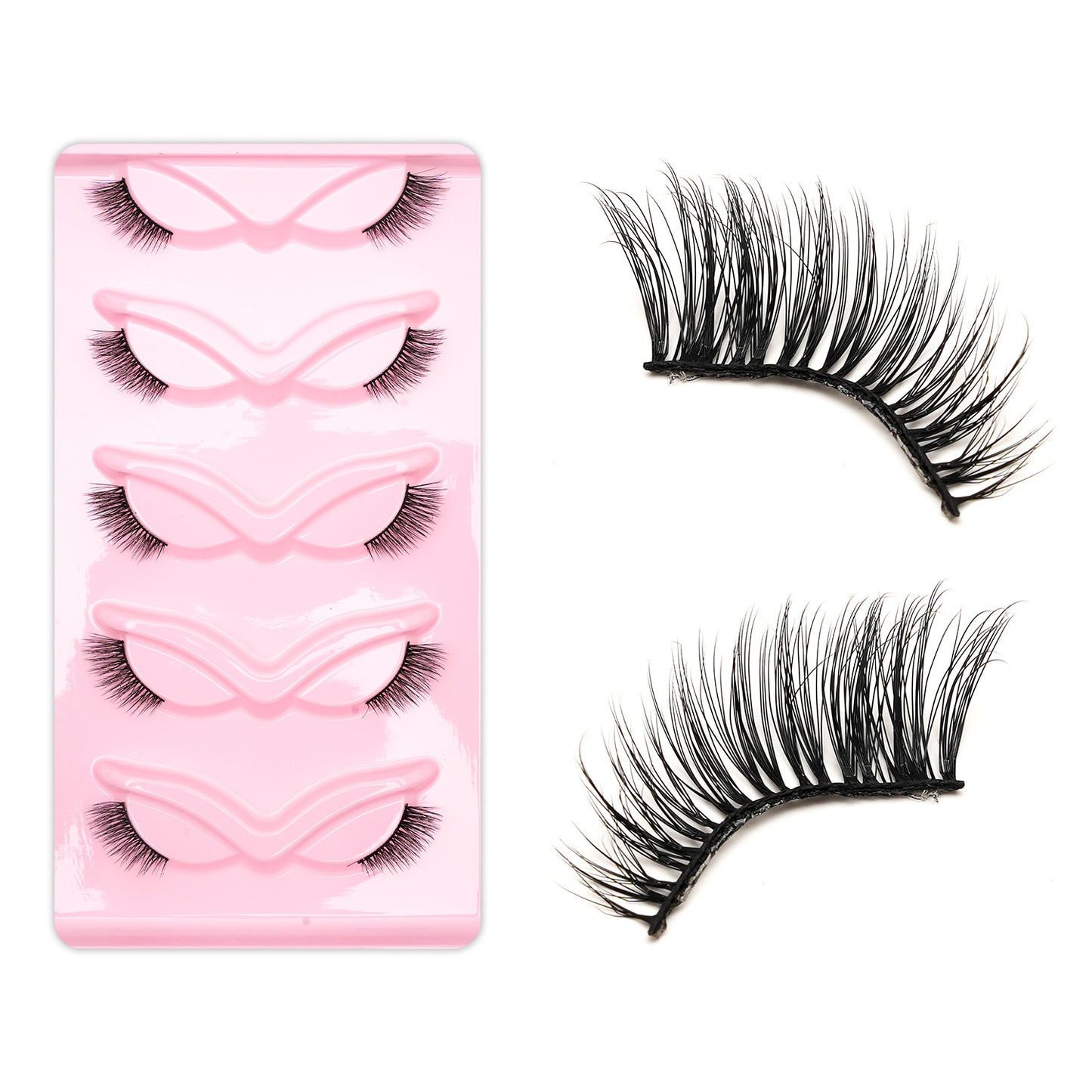 Fox Oblique Eyelashes Fluffy Thick Curl False Lashes