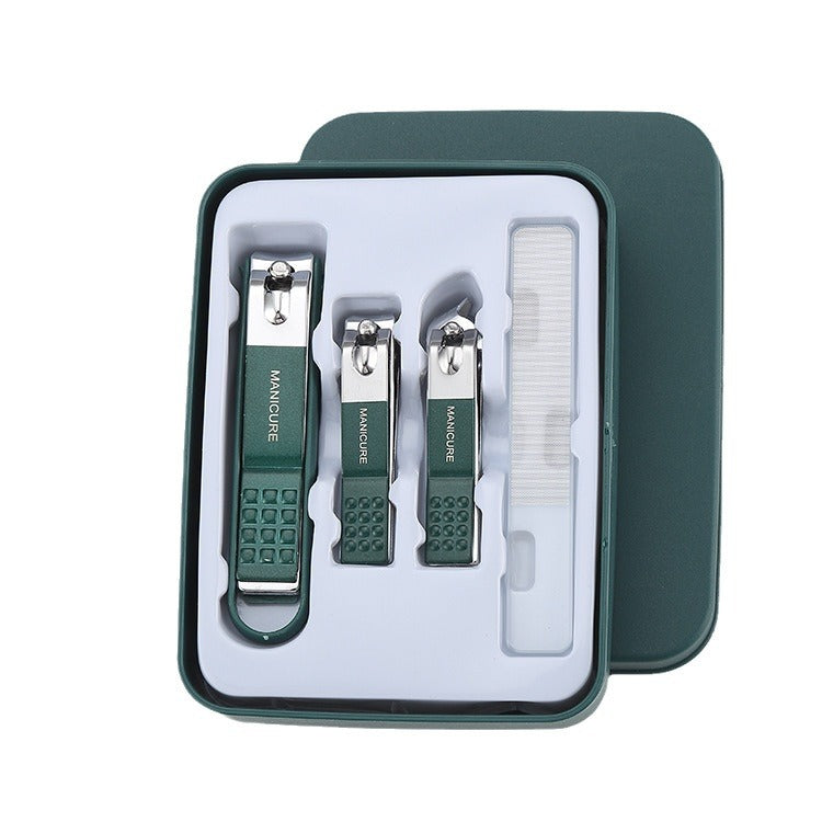 Green Clippers Suit Trimming Tools Manicure Nail Tool Set