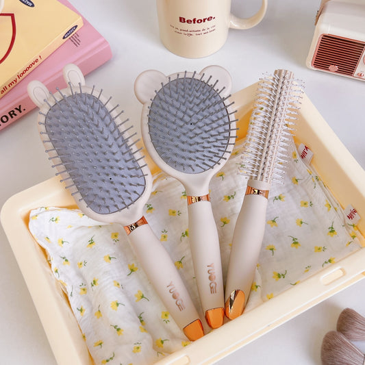 Brosses et peignes à coussin d'air pour cheveux bouclés et longs, réservés aux femmes et aux hommes