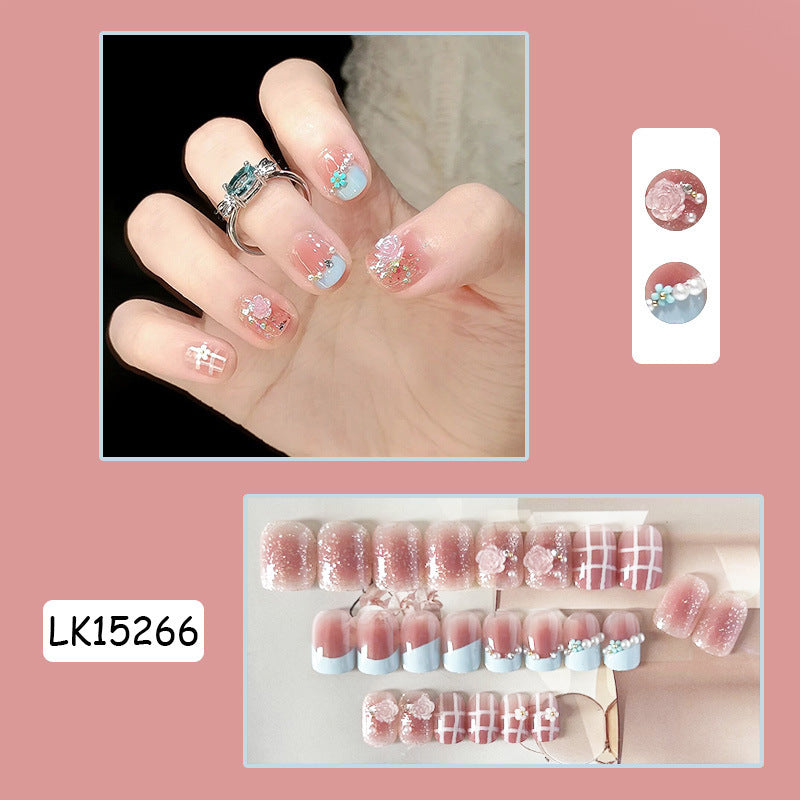 Glue Diamond Beauty Pure Desire Ice Nail Stickers