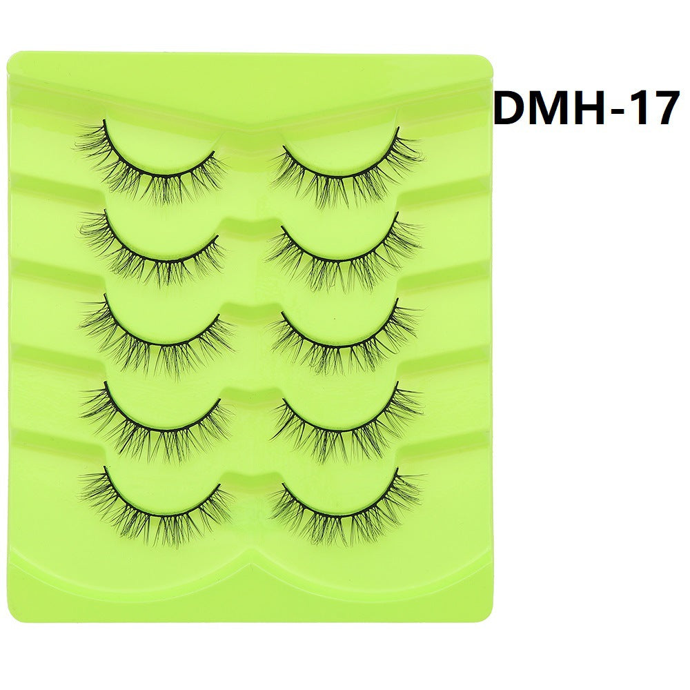 Of Segmented Eyelashes Natural Chemical Fiber False Lashes