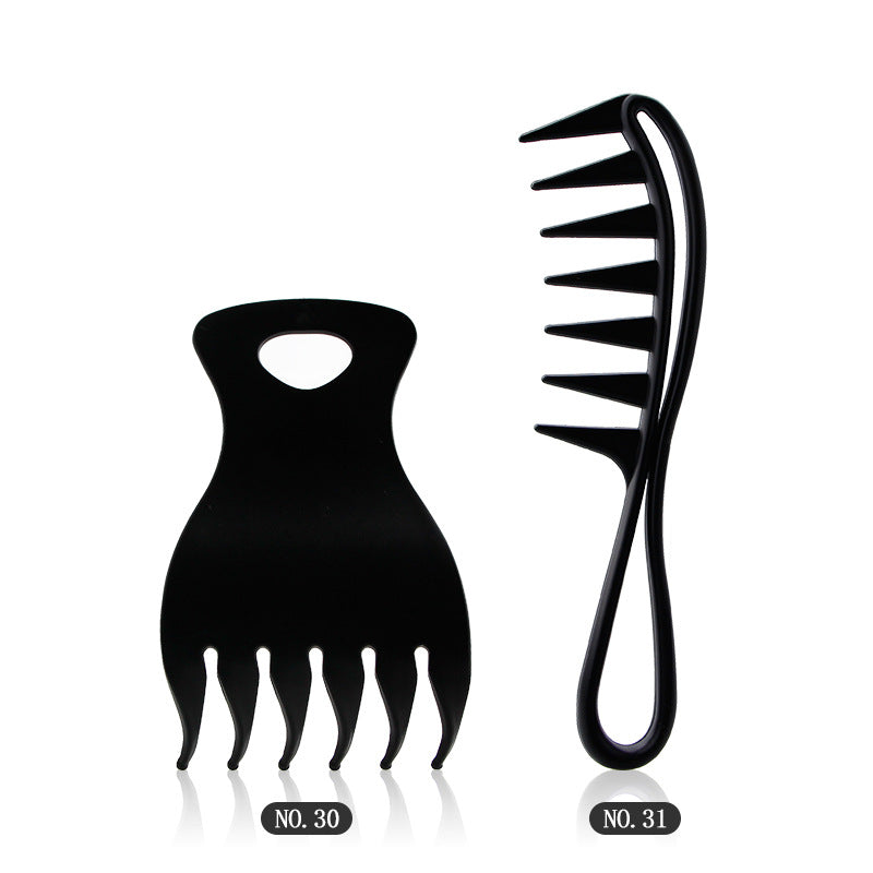 Brosses et peignes à cheveux de grande taille pour texture grasse