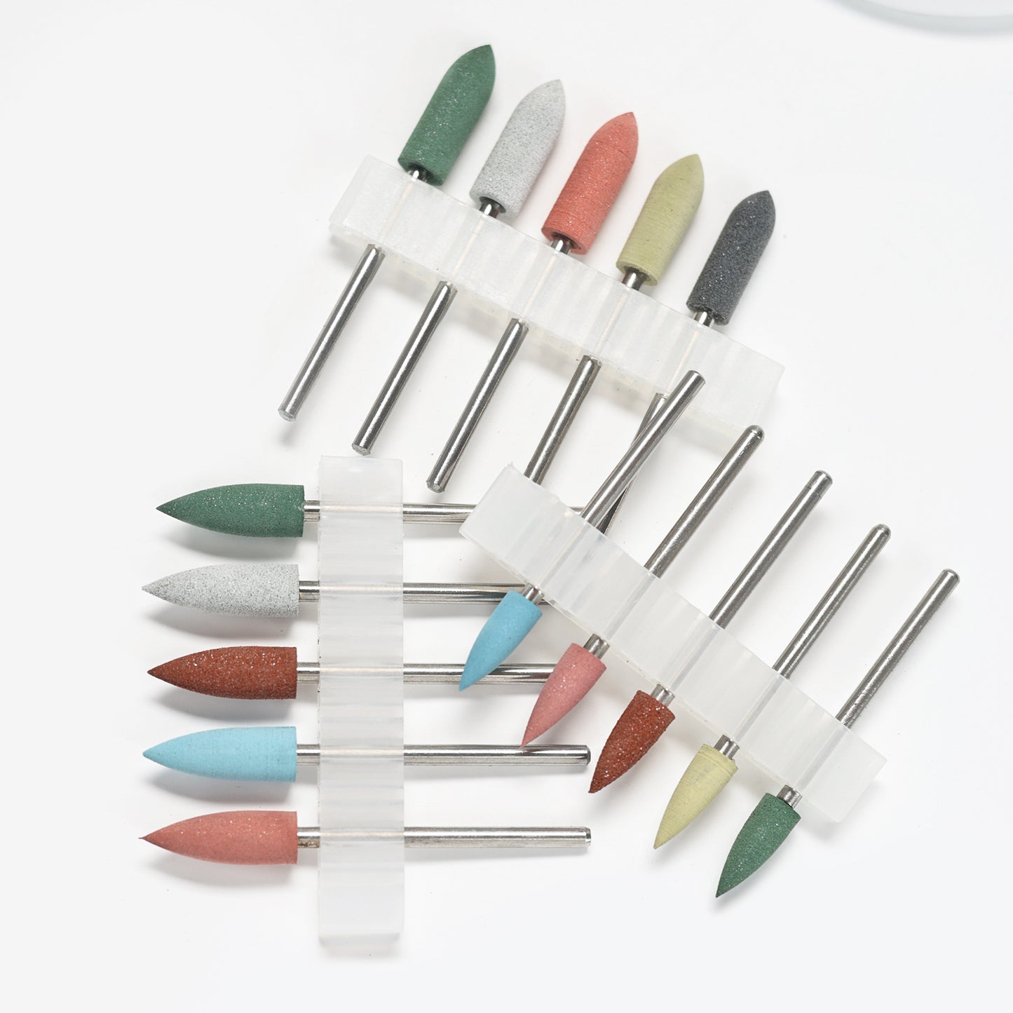 Implement Grinding Head Suit Silicone Polishing Nail Tool Set