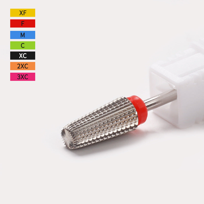 Ensemble d'outils de forage et de clouage en alliage pour machine à tête de meulage en acier