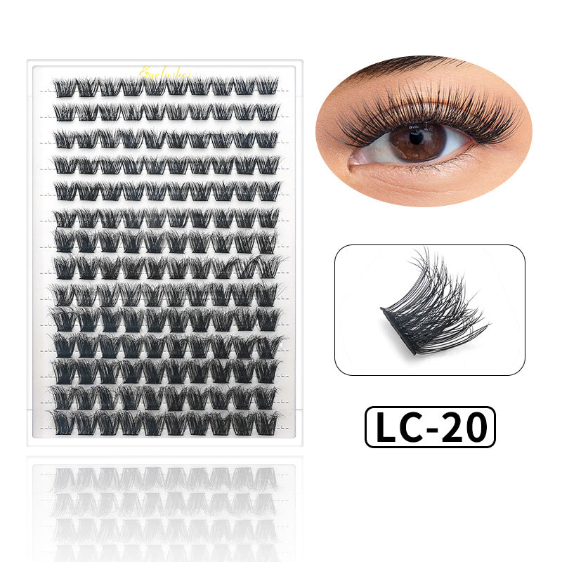 Eyelashes Row Curved Curling Hot Melt Grafting Individual False Lashes