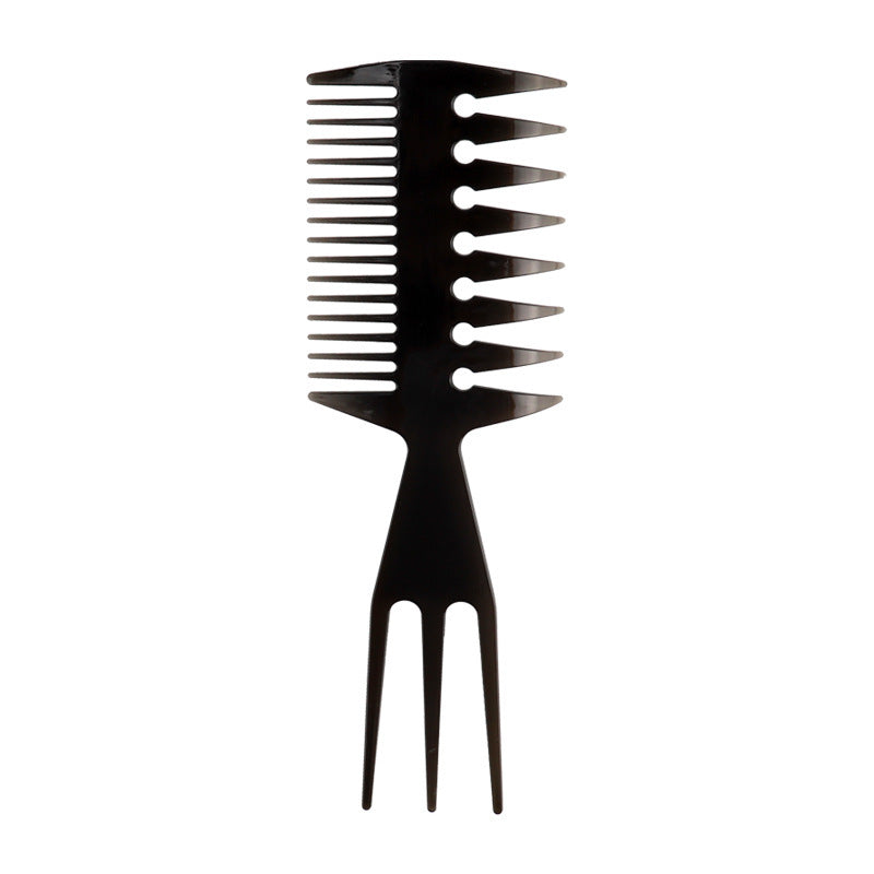 Brosses et peignes à cheveux à dents larges pour hommes, style rétro pour cheveux gras