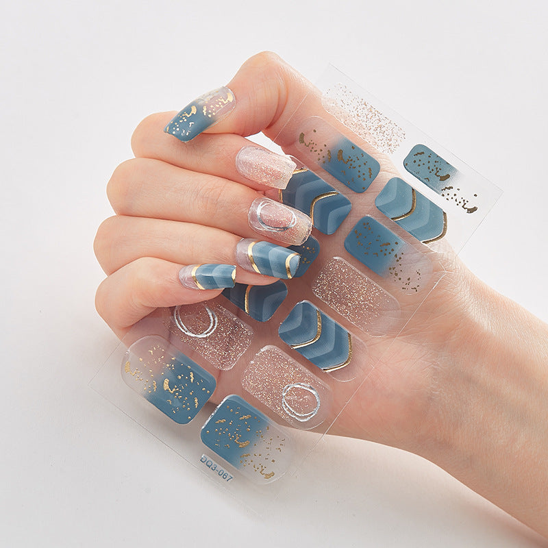 Source Technology Laser Gilding Full Priority Nail Stickers