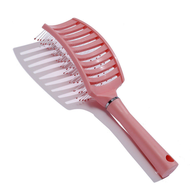 Women's Hairdressing Fluffy Curly Styling Mane Arc Hair Brushes & Combs