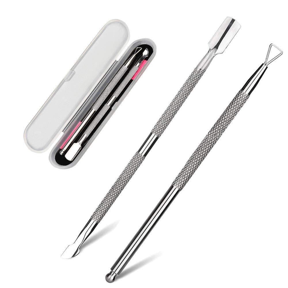 Manicure Steel Push Double-headed Fake Taking Plane Nail Tool Set