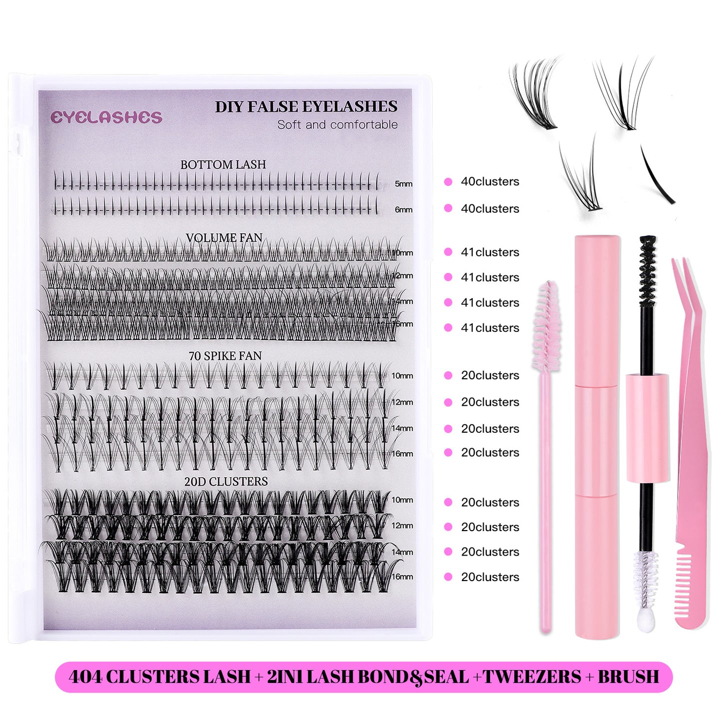 Capacity Eyelashes Lower Little Devil Single False Lashes