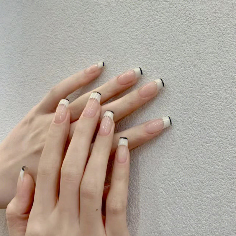 French Entry Lux Style Long Line Nail Stickers