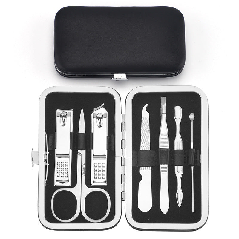 Pince à peinture en aérosol, sac en cuir, pince à sourcils, ensemble d'outils multifonctions pour les ongles