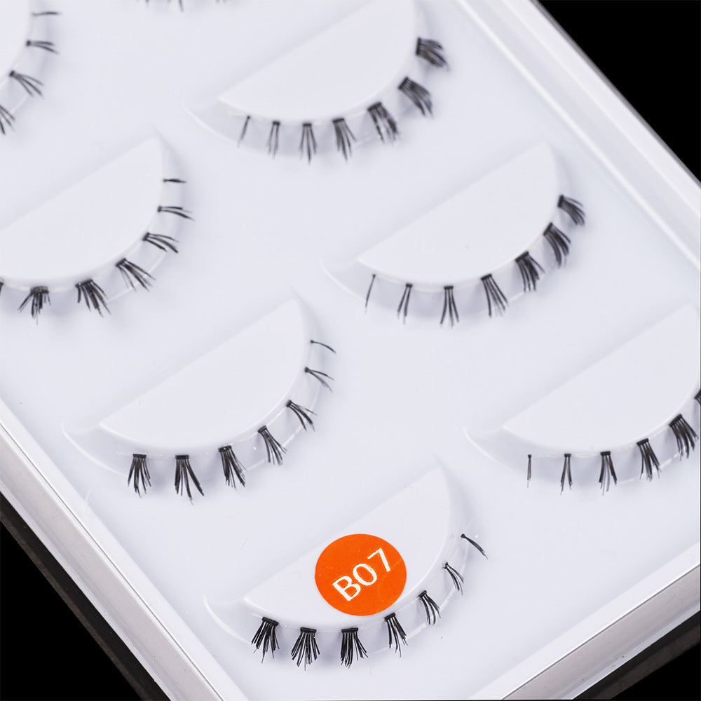 Pack Eyelash One Piece Lazy Style Natural False Lashes