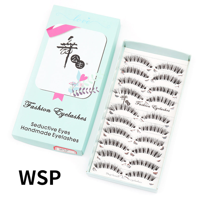 Cils de princesse de danse pour femmes, affûtage des cils, faux cils naturels