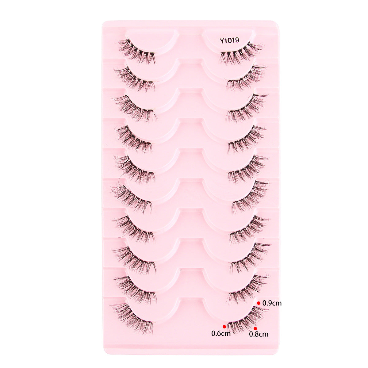 Women's Eyelashes Sheer Root Pairs Team Anchor False Lashes