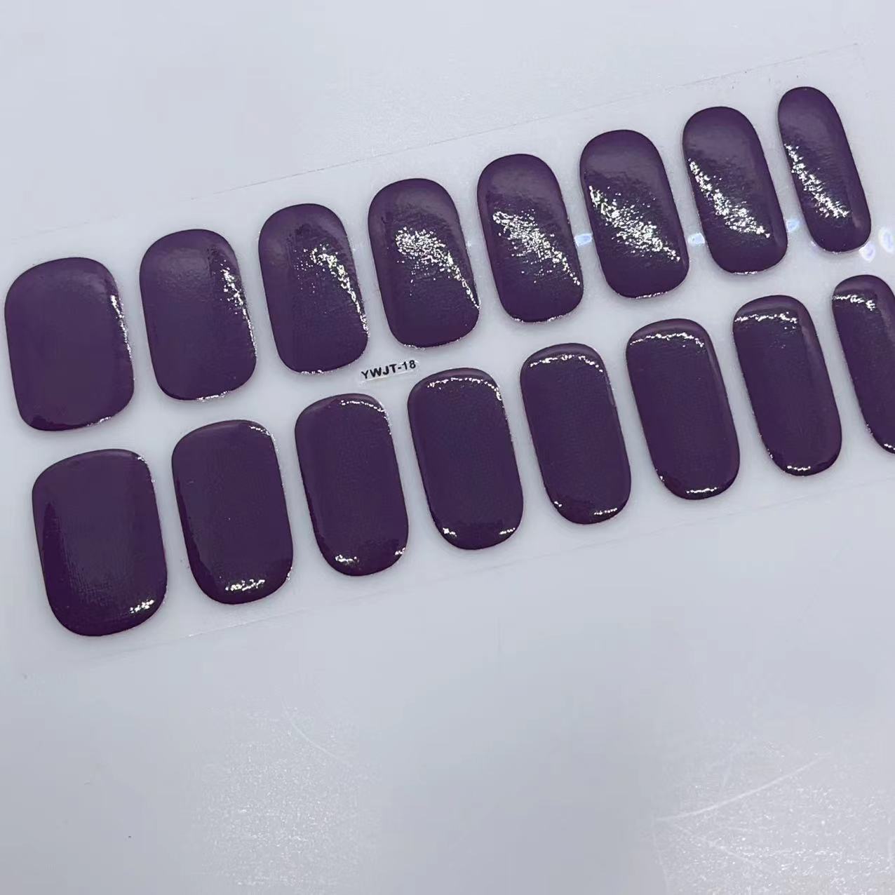 Hot Finger Gel Strong Waterproof Uv Nail Stickers