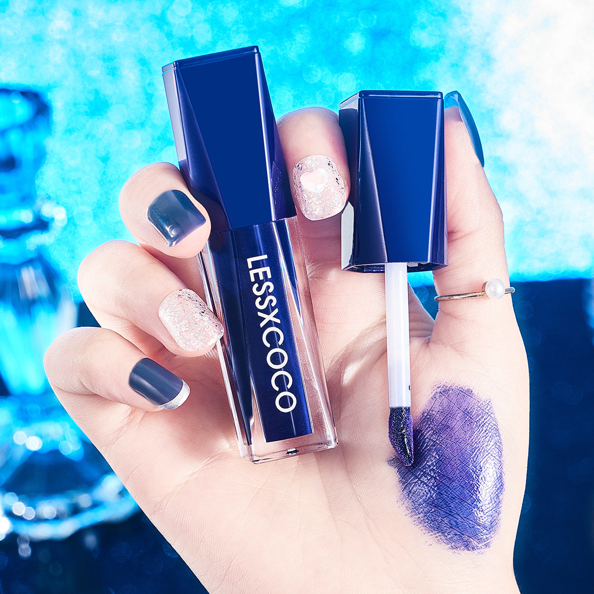 Popular Blue Enchantress No Stain On Cup Lip Glosses