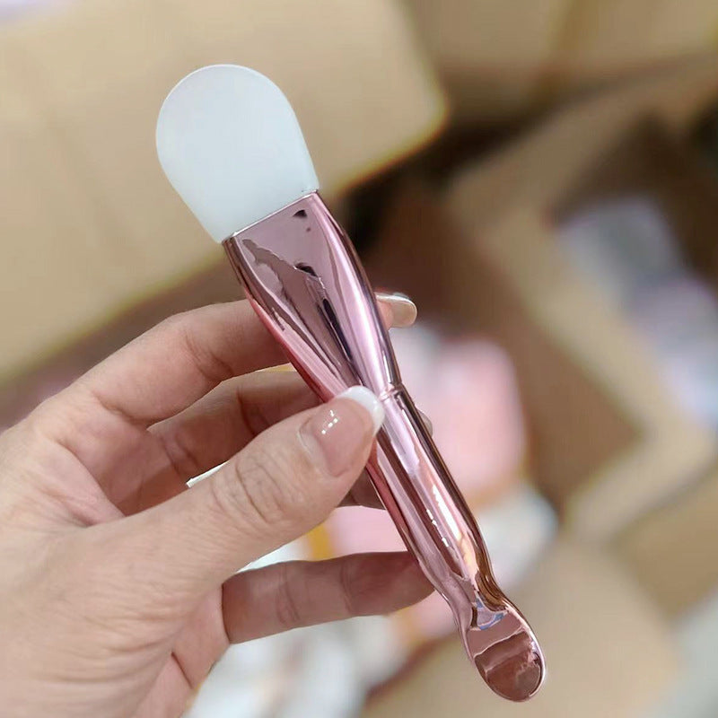 With Scoop Electroplating Facial Treatment Brush Makeup Accessories