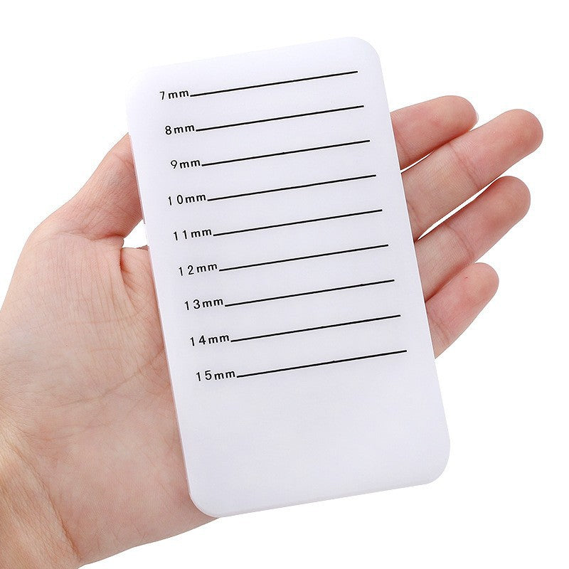 Grafting Eyelash Scale Plate White Acrylic Big False Lashes