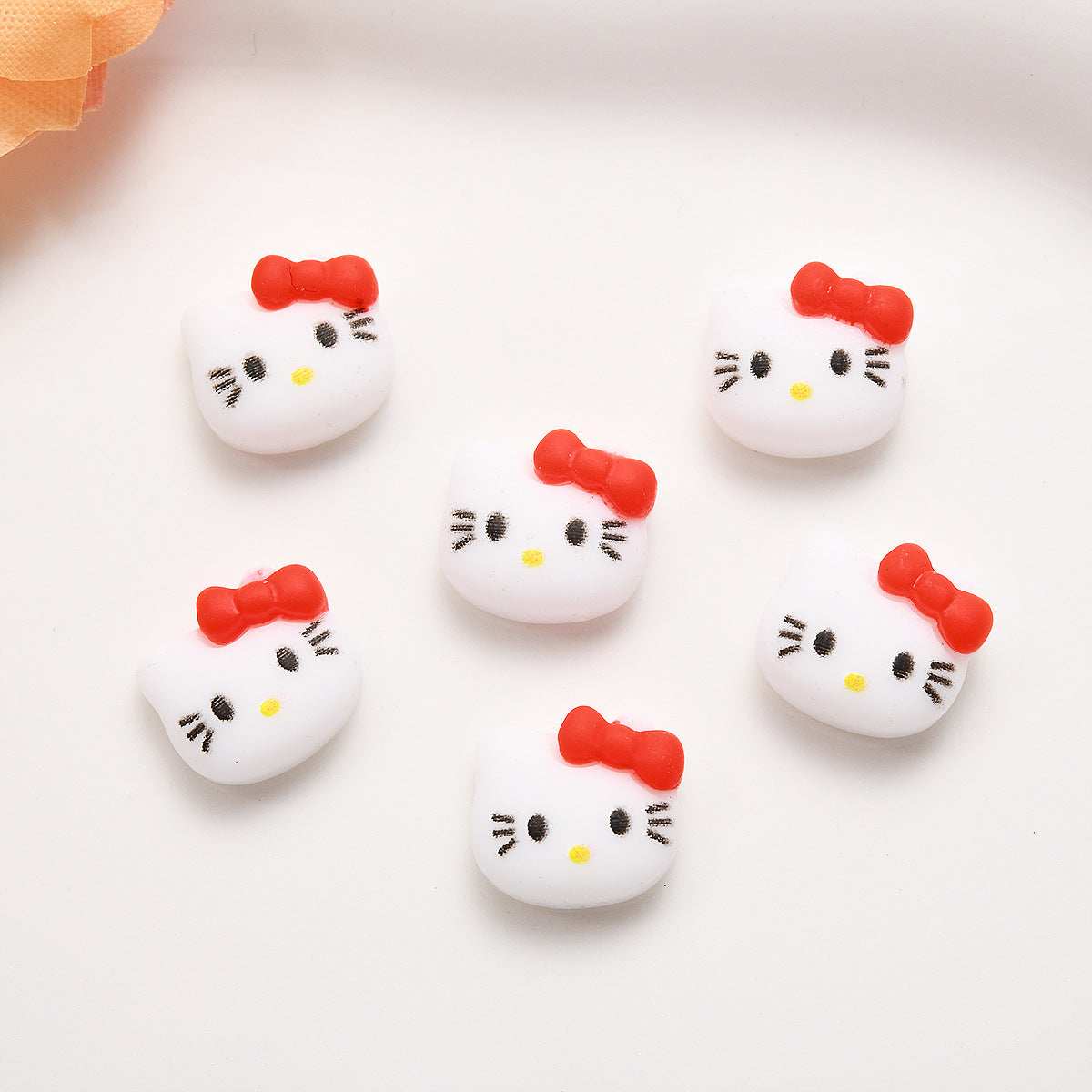 Hello Kitty 3d Cute Kitten Sweet Nail Care Nail Art