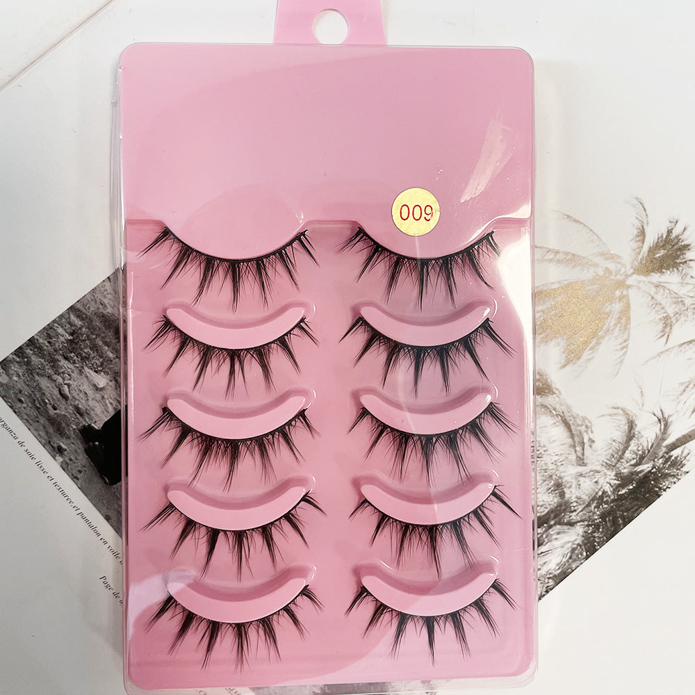 Pair Full Eyelashes Natural Long Thick False Lashes