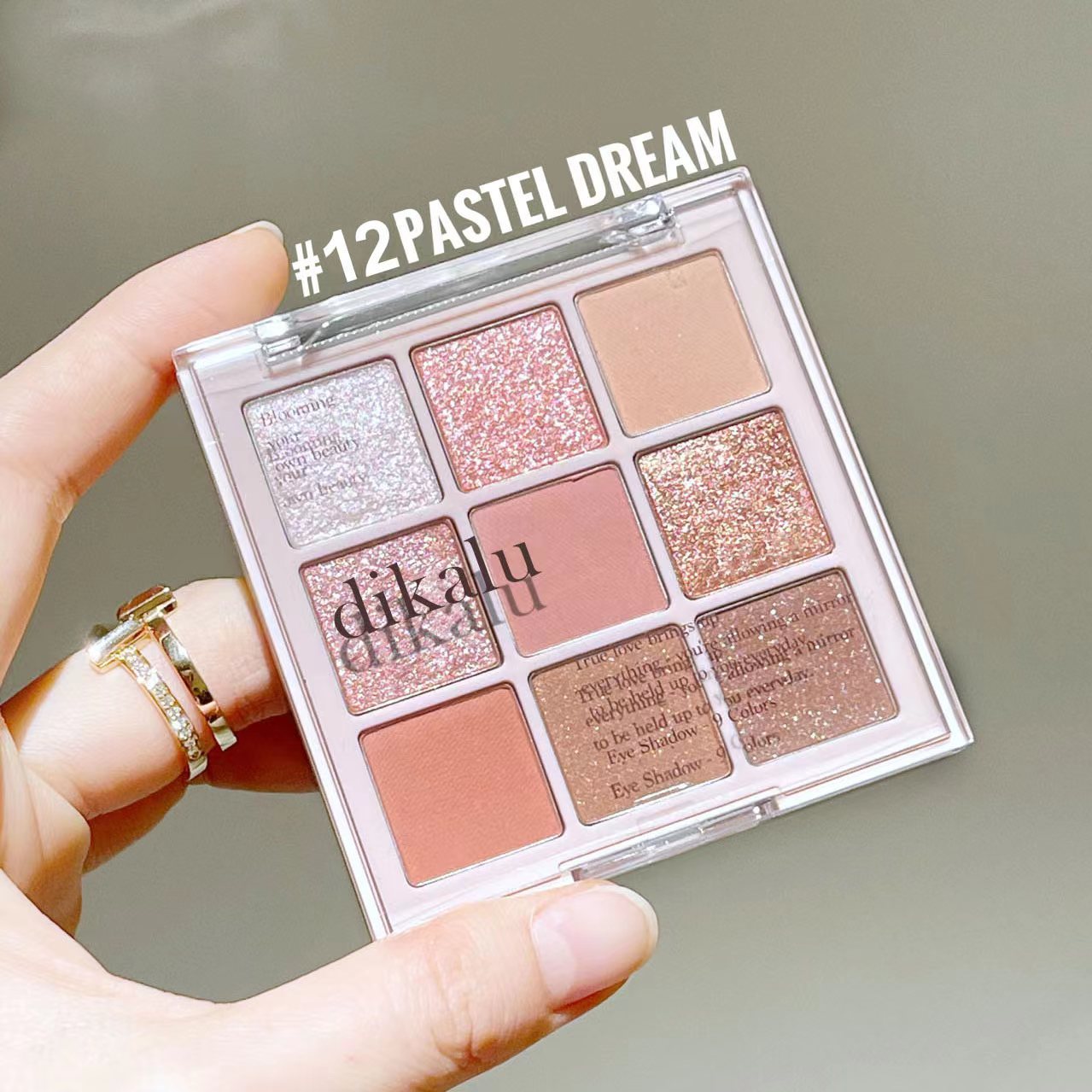 Tea Shadow Plate Shimmer Matte Transparent Eyeshadow