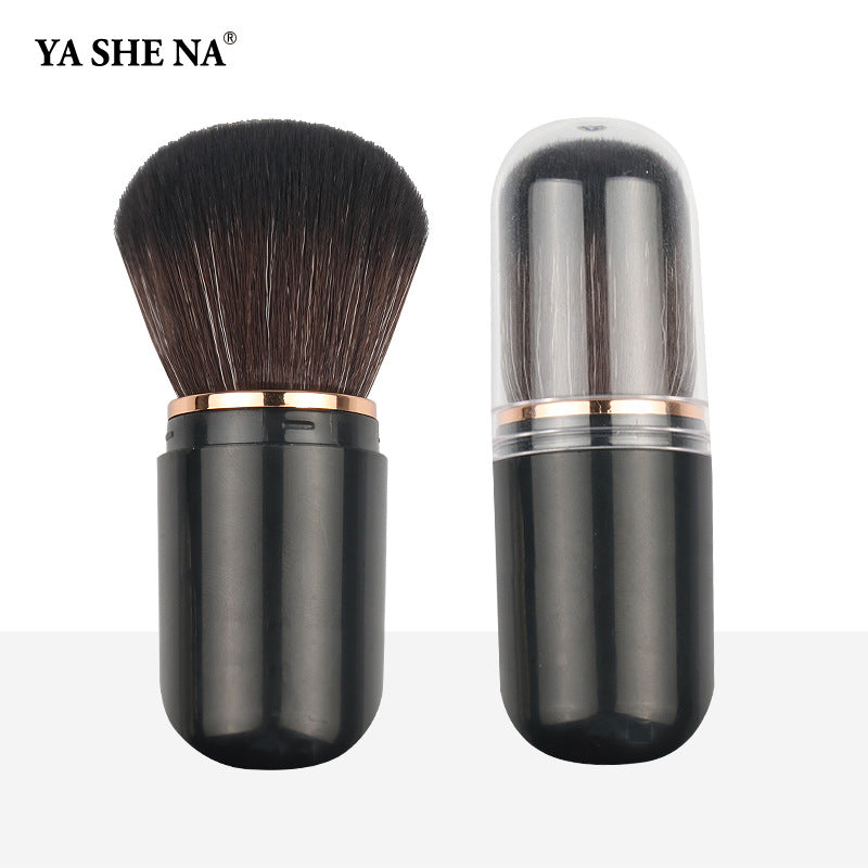 Yasna Retractable Cosmetic Brush Portable Capsule Makeup Brushes Accessories