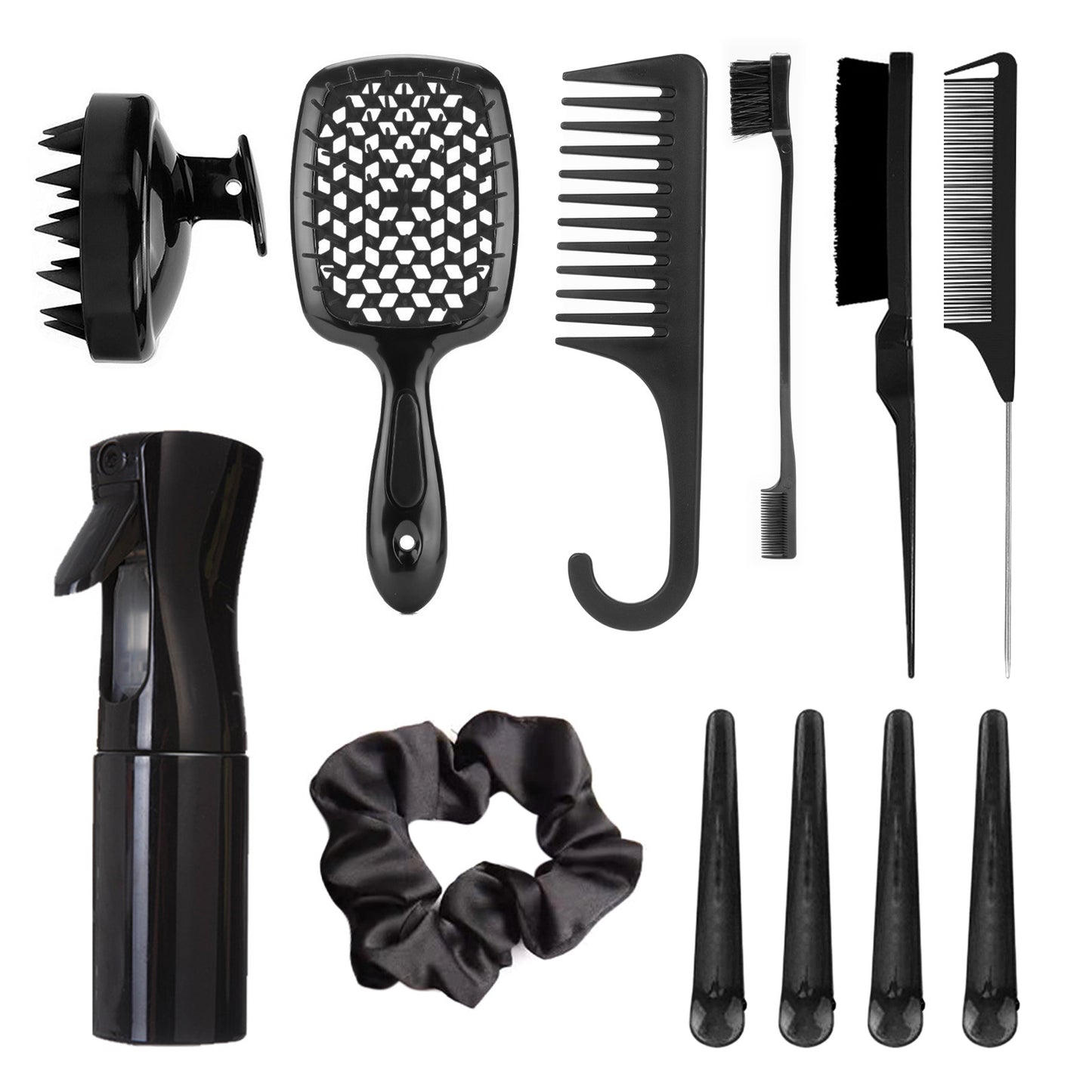 Hairdressing Suit Updo Tail Fluffy Fluff Hair Brushes & Combs