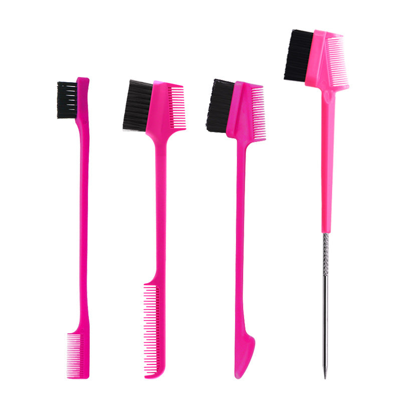 Beauty Double-headed Eyebrow Brush Multifunctional Toothbrush Makeup Accessories