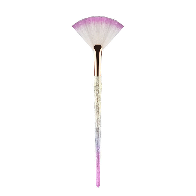 Fan-shaped Highlight Brush Even Soft Cosmetic Makeup Brushes Accessories