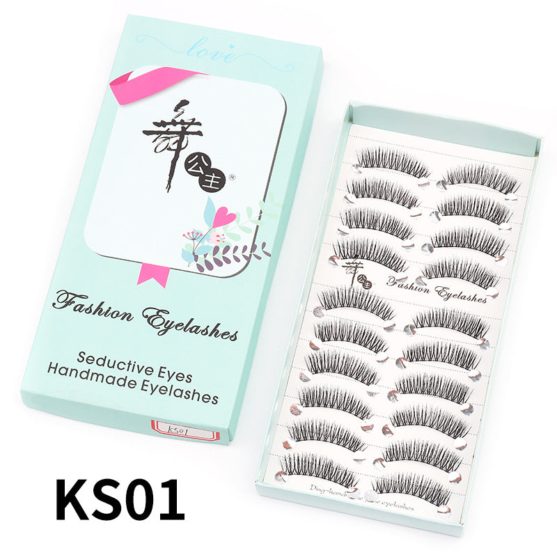 Cils de princesse de danse pour femmes, affûtage des cils, faux cils naturels