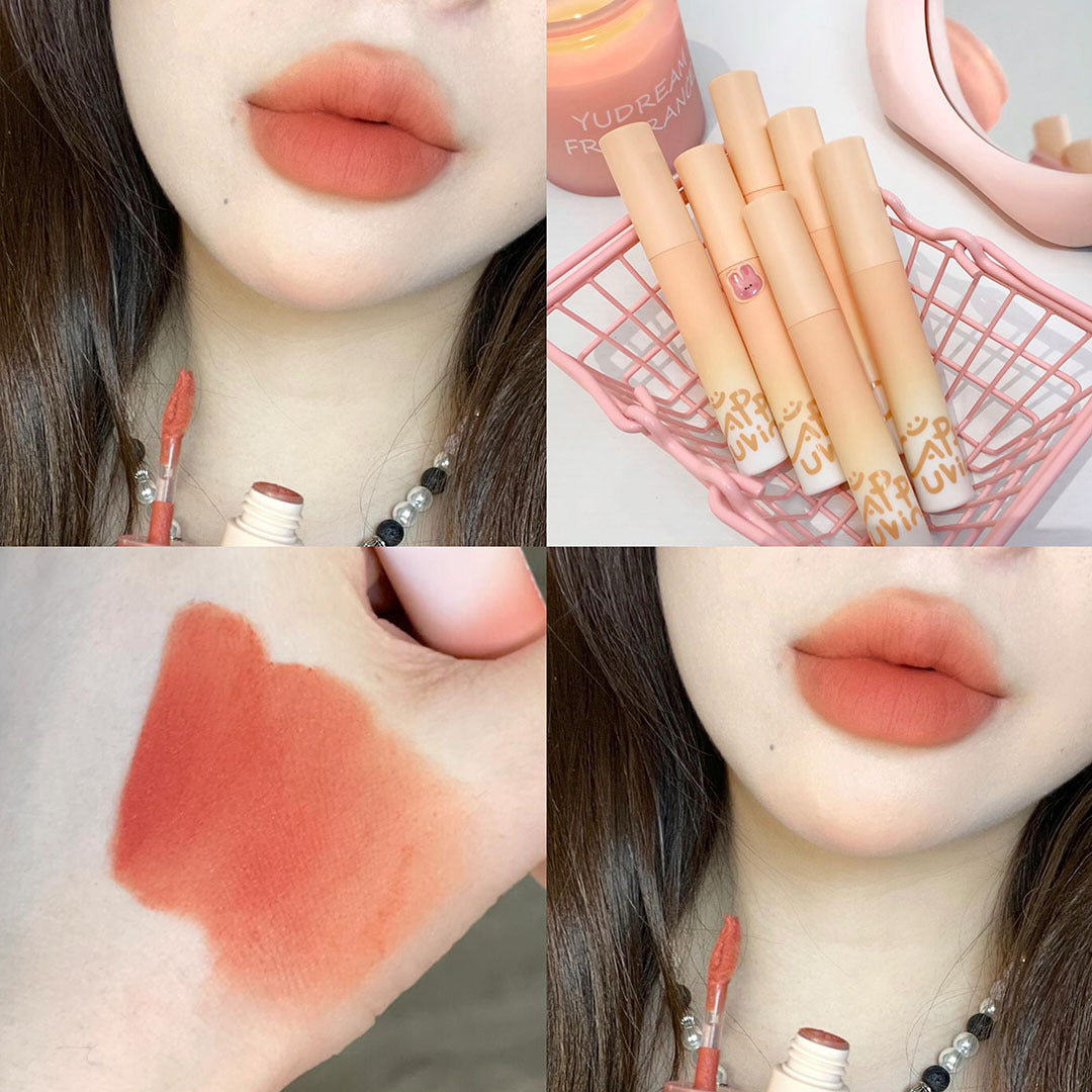 Mouth Red Mud Nude Color Series Lip Glosses