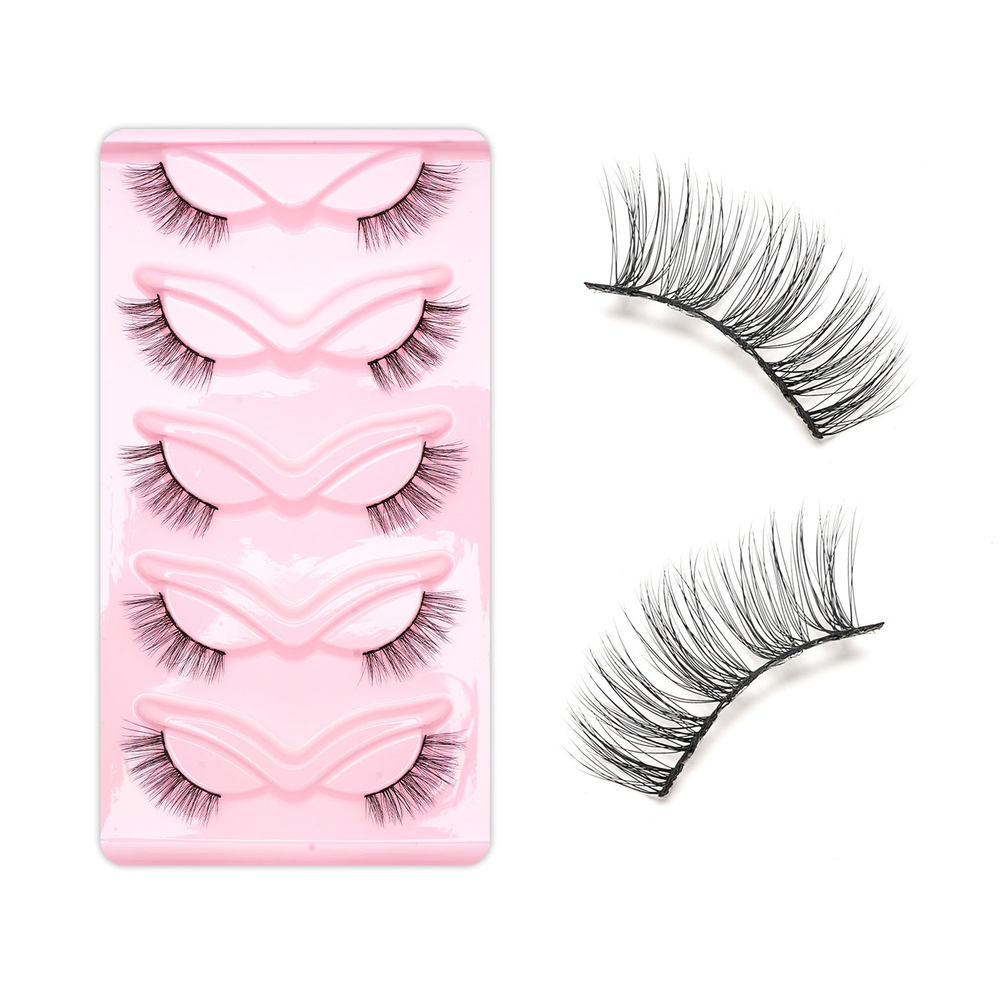 Fox Oblique Eyelashes Fluffy Thick Curl False Lashes