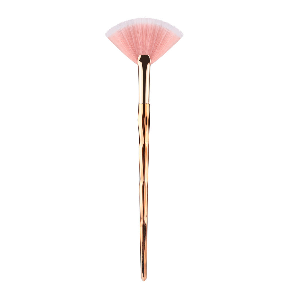 Fan-shaped Highlight Brush Even Soft Cosmetic Makeup Brushes Accessories