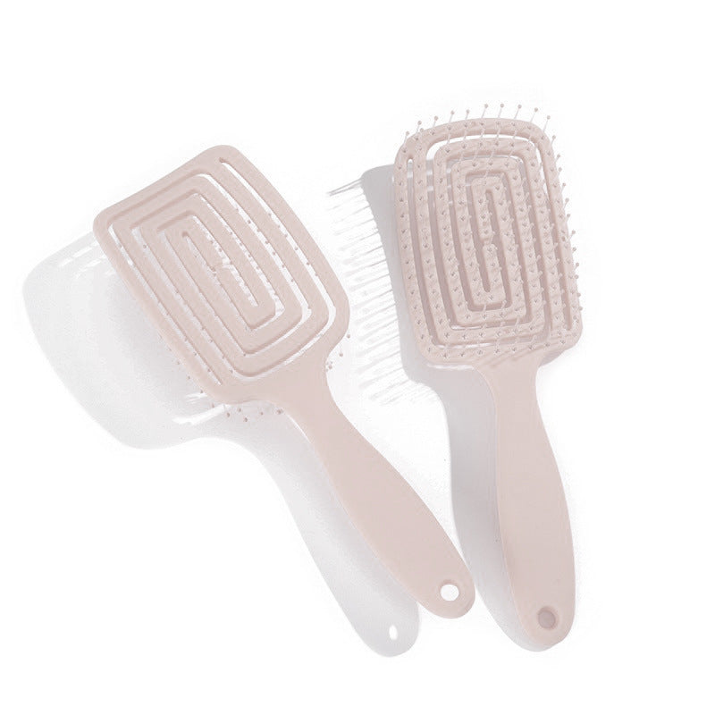 Macaron Color Series Temperament Long Styling Hair Brushes & Combs