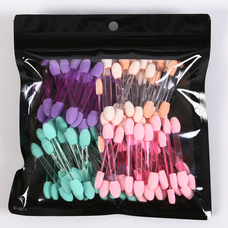 Stick Sponge Head Disposable Double End Makeup Brushes Accessories