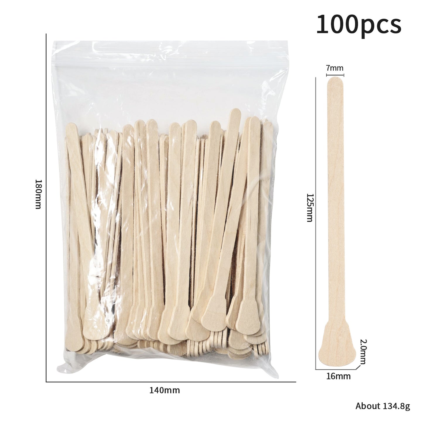 Removal Tools Disposable Wooden Sticks Pieces Bagged Log Nail Tool Set