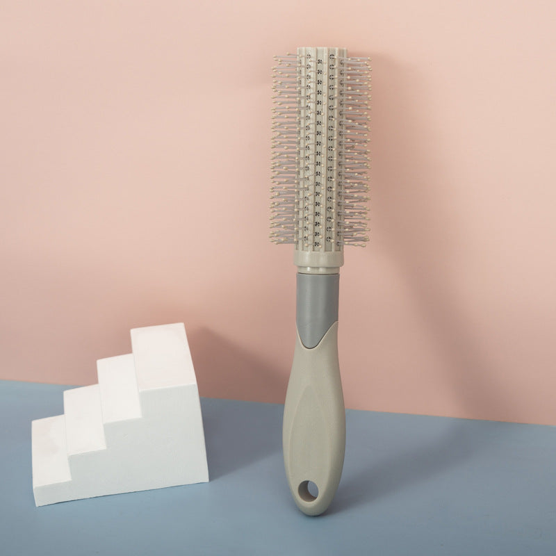 Brosses et peignes à cheveux en forme de duvet pour femmes, longs et roulants, avec boucle intérieure