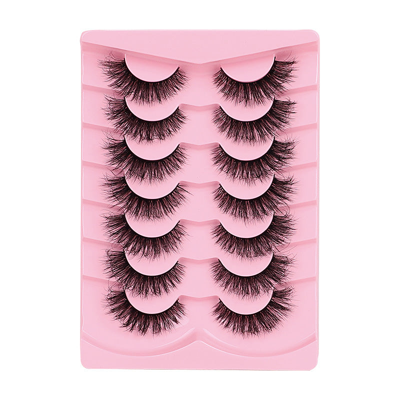 Faux cils épais Fox Oblique Flying Eyelashes Demi-cils