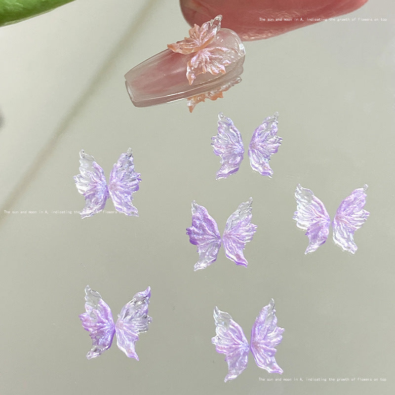 Wings Resin Combination Fresh Half Wear Nail Care Nail Art