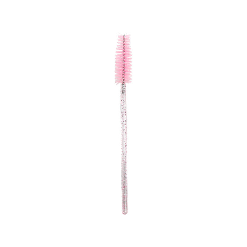 Brosse à mascara en cristal pour cils, recourbe-cils, accessoires de maquillage