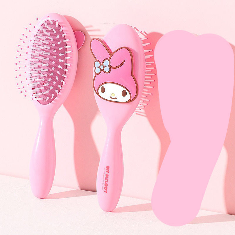 Brosses et peignes à cheveux à coussin d'air autorisés en forme de cœur mignon