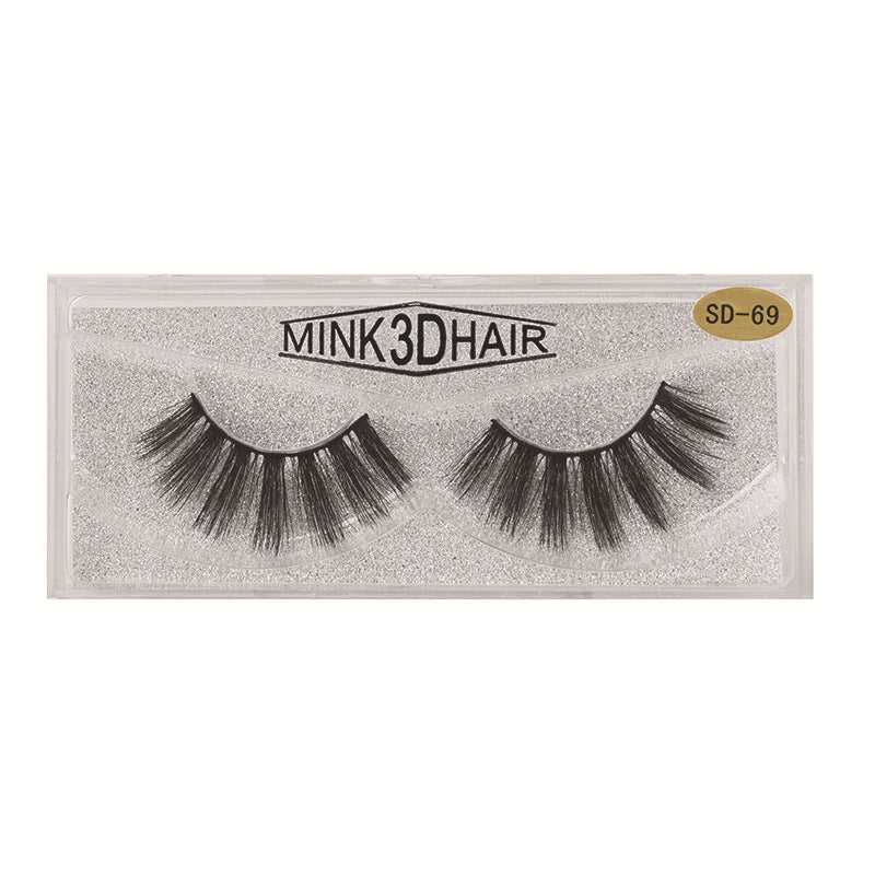 Mink Eyelash Thick Single Pair Of False Lashes