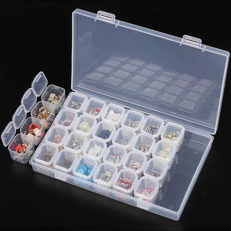 Jewelry Box Wear Manicure Diamond Storage Nail Tool Set