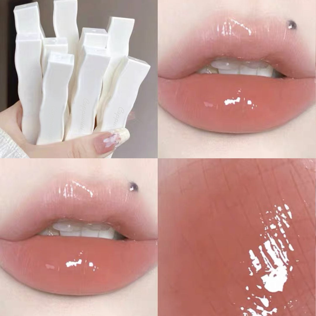 Solid Gloss Moisturizing Lacquer Water Light Mirror Domestic Lipsticks