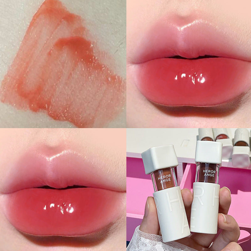 Pure Desire Glass White Lasting No Stain On Lip Glosses