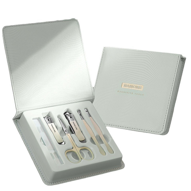 German Clippers Suit Home Manicure Tools Cuticle Nail Tool Set